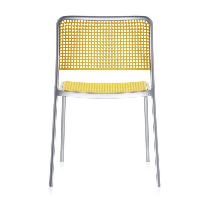 Стул Audrey желтого цвета  - купить Обеденные стулья по цене 37080.0