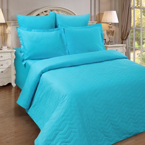 Пододеяльник 'Цвет эмоций' 146х210 стеганый на молнии Зима-лето, поплин, 100% хлопок, пл. 110 гр./кв. м., 'Бриз' - купить Пододеяльники по цене 3087