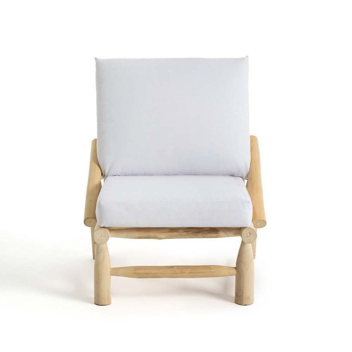 Садовое кресло из тика Ghana бежевого цвета - купить Садовые кресла по цене 32360.0