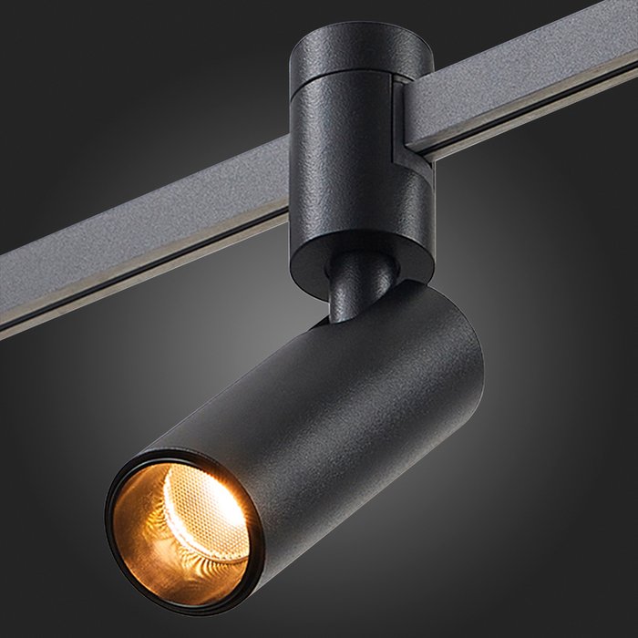 Магнитный трековый светильник FARM Черный LED 1*5W 3000K 341Lm Ra90 60 IP20 D35xH100 24V FARM - купить Трековые светильники по цене 4905.0 Магнитный трековый светильник FARM Черный LED 1*5W 3000K 341Lm Ra90 60 IP20 D35xH100 24V FARM - купить Трековые светильники по цене 4905.0