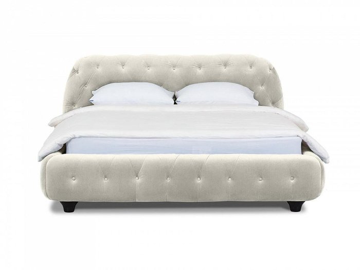 Кровать Cloud молочного цвета 160х200 - купить Кровати для спальни по цене 68080.0