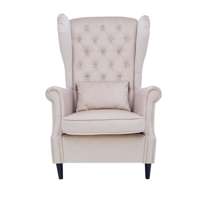 Кресло Винтаж бежевого цвета - купить Интерьерные кресла по цене 33390.0