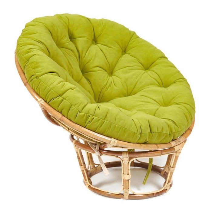 Подушка для кресла Папасан зеленого цвета  - лучшие Декоративные подушки в INMYROOM