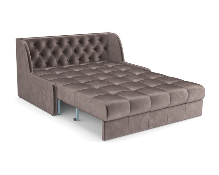 Диван-кровать Барон 6 серо-коричневого цвета - купить Прямые диваны по цене 39990.0