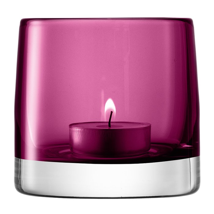 Подсвечник для чайной свечи light colour лиловый