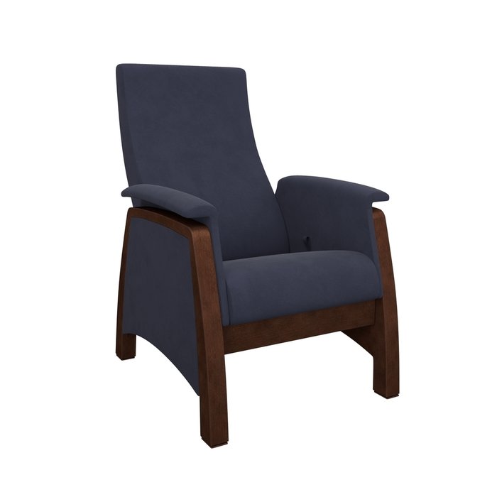 Кресло-глайдер Balance темно-синего цвета