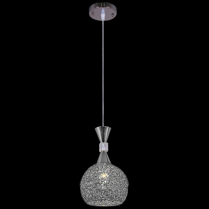 Подвесной светильник 02052-0.4-01 SL (металл, цвет серебро) - лучшие Подвесные светильники в INMYROOM