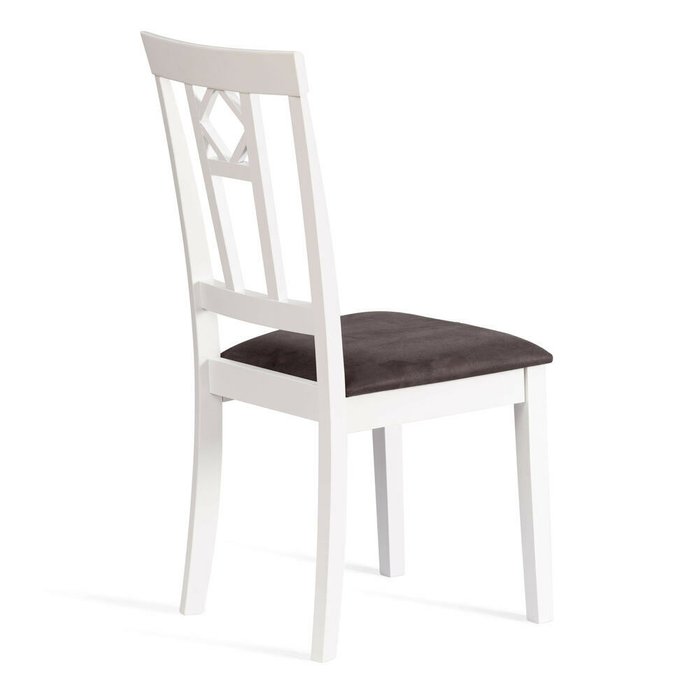 Комплект из двух стульев Camille Soft бело-серого цвета - лучшие Обеденные стулья в INMYROOM