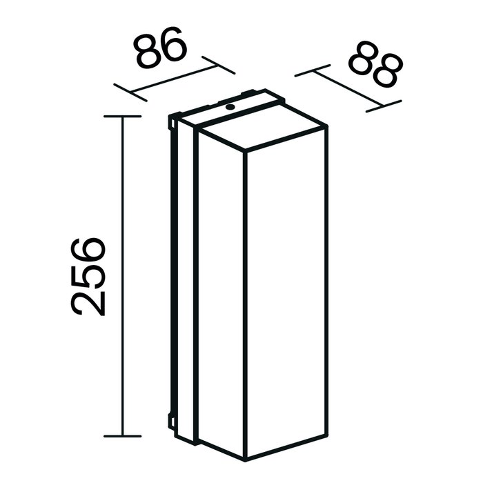 Настенный светильник (бра) Outdoor O450WL-01GF Conf Outdoor - купить Настенные уличные светильники по цене 5990.0