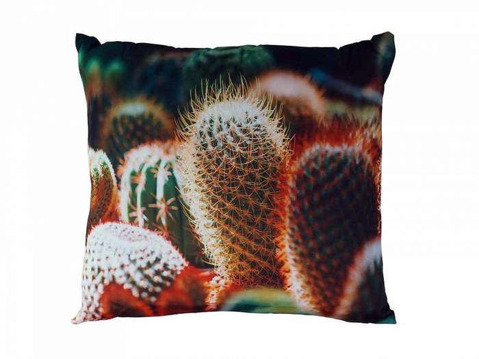 Декоративная подушка Cactus 45х45 с наполнителем из синтепона 