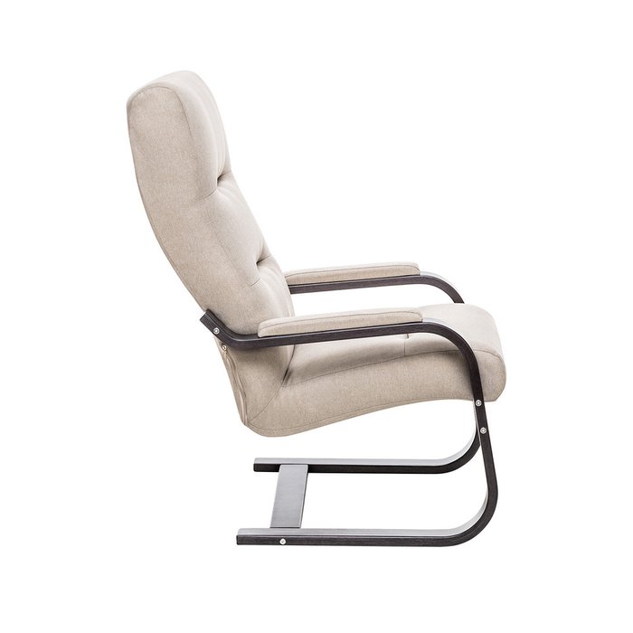 Кресло Оскар серо-бежевого цвета - лучшие Интерьерные кресла в INMYROOM