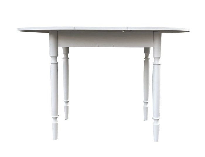 Обеденный раздвижной стол цвета Белый Глянец - лучшие Обеденные столы в INMYROOM