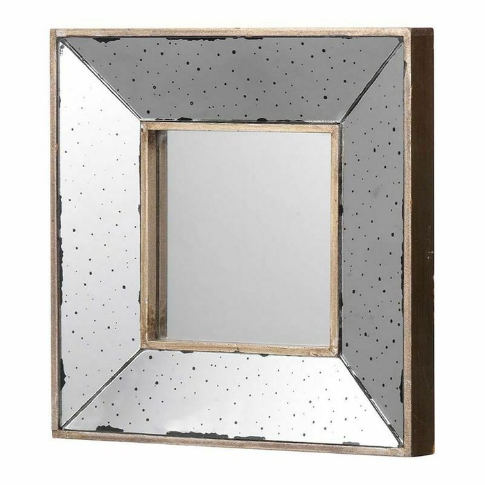 Настенное зеркало 31х31 в стеклянной раме - купить Настенные зеркала по цене 4851.0