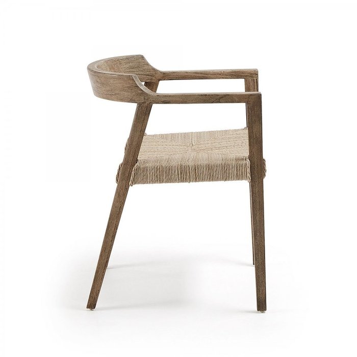 Кресло Kolman из тика и полиротанга - купить Садовые стулья по цене 35990.0