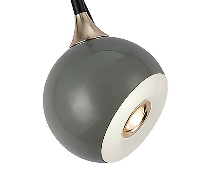 Подвес Тимо серый d12 h200 Led 8W (4000K) с лифтом - купить Подвесные светильники по цене 4750.0 Подвес Тимо серый d12 h200 Led 8W (4000K) с лифтом - купить Подвесные светильники по цене 4750.0