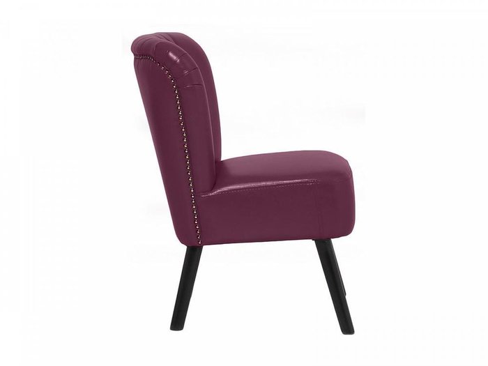 Кресло Barbara пурпурного цвета - лучшие Интерьерные кресла в INMYROOM