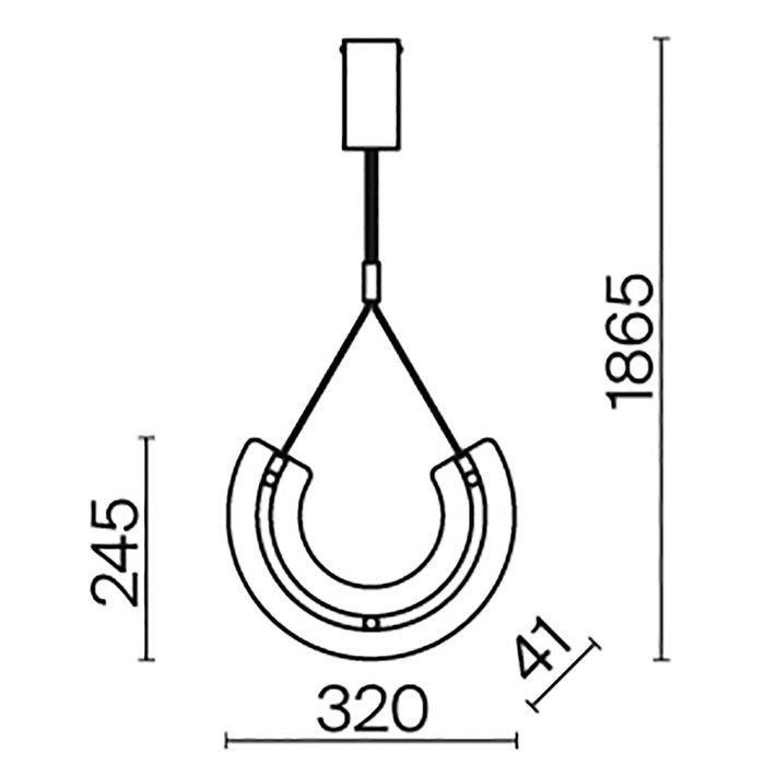 Подвесной светильник Maytoni P091PL-L18G3K1 Maya Pendant - лучшие Подвесные светильники в INMYROOM
