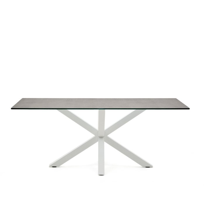 Обеденный стол Arya 200 серого цвета - купить Обеденные столы по цене 281990.0