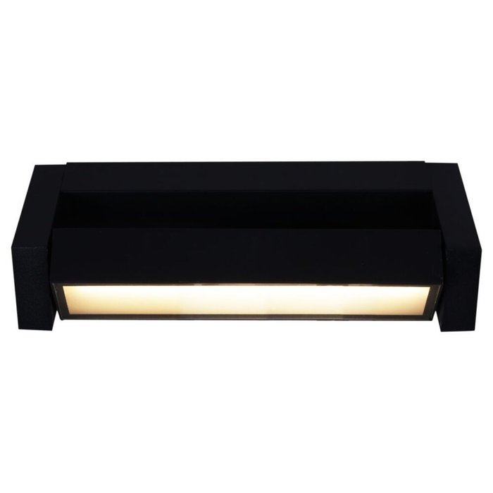 Уличный настенный светильник Reluce 86867-9.2-001JH LED12W BK - лучшие Настенные уличные светильники в INMYROOM Уличный настенный светильник Reluce 86867-9.2-001JH LED12W BK - лучшие Настенные уличные светильники в INMYROOM