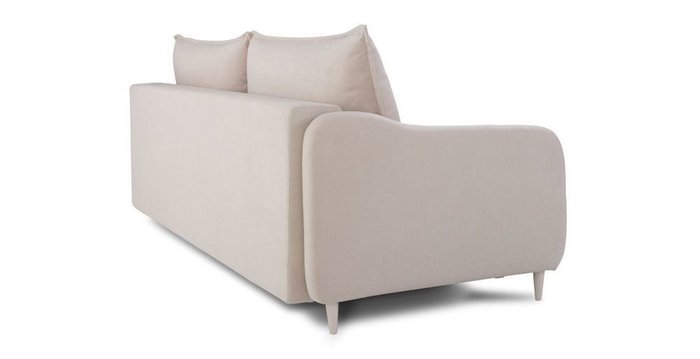 Прямой диван-кровать Бьёрг бежевого цвета - лучшие Прямые диваны в INMYROOM