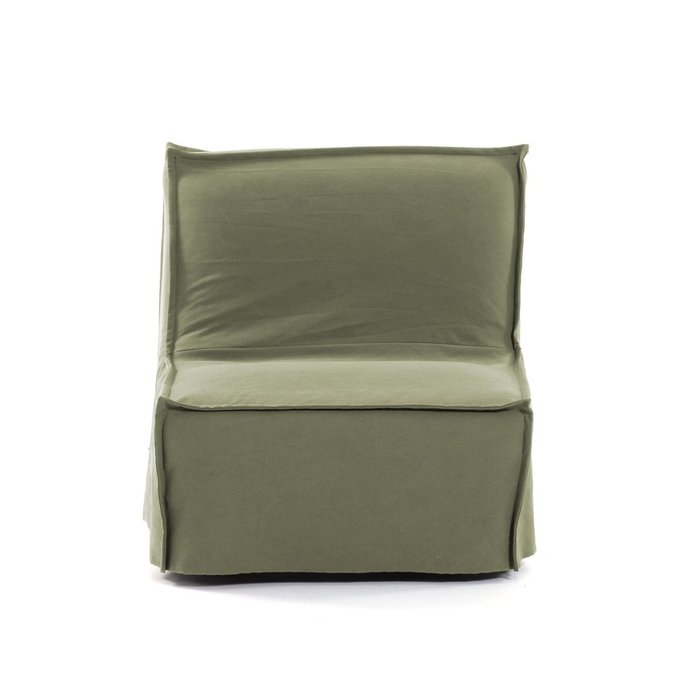 Кресло-кровать Lyanna зеленого цвета