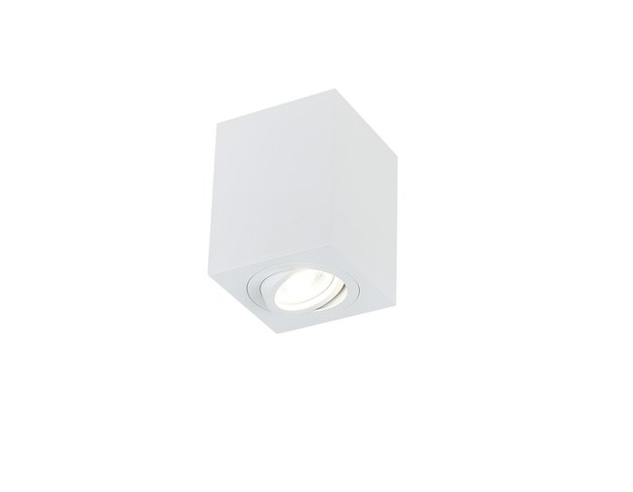 Накладной светильник Ninon поворотный белого цвета