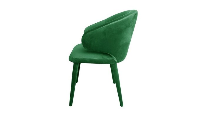 Кресло Лейте темно-зеленого цвета - купить Обеденные стулья по цене 16000.0