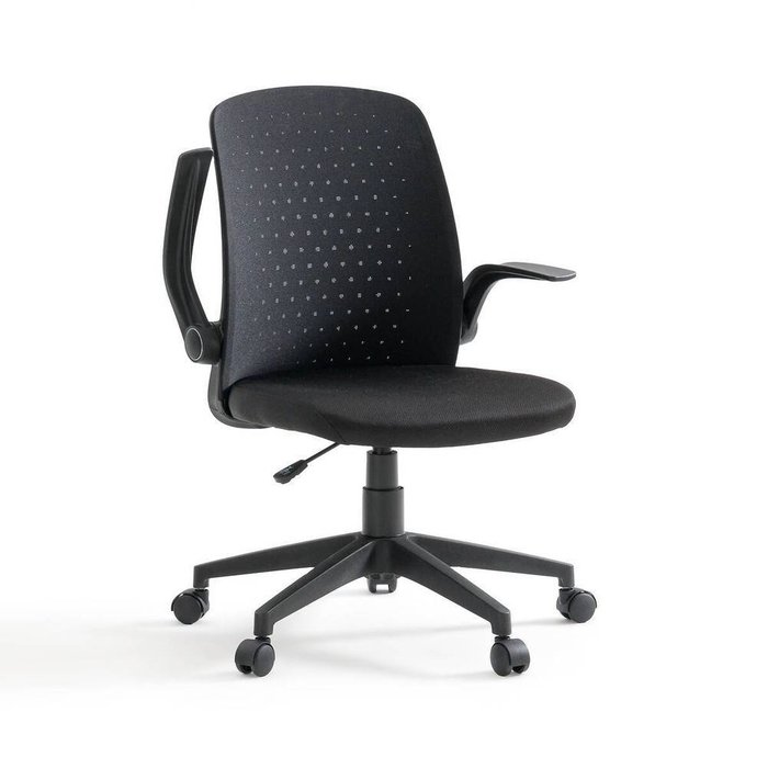 Кресло офисное на колесиках Azzo черного цвета - лучшие Офисные кресла в INMYROOM