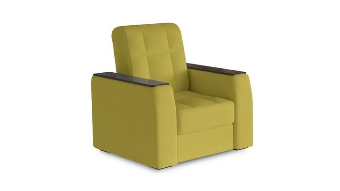 Кресло Регин горчичного цвета - купить Интерьерные кресла по цене 19800.0