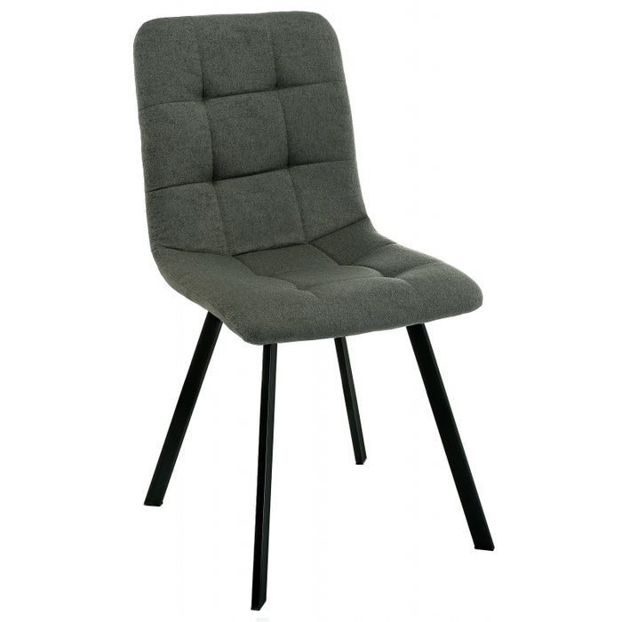 Обеденный стул Bruk темно-серого цвета - купить Обеденные стулья по цене 5250.0