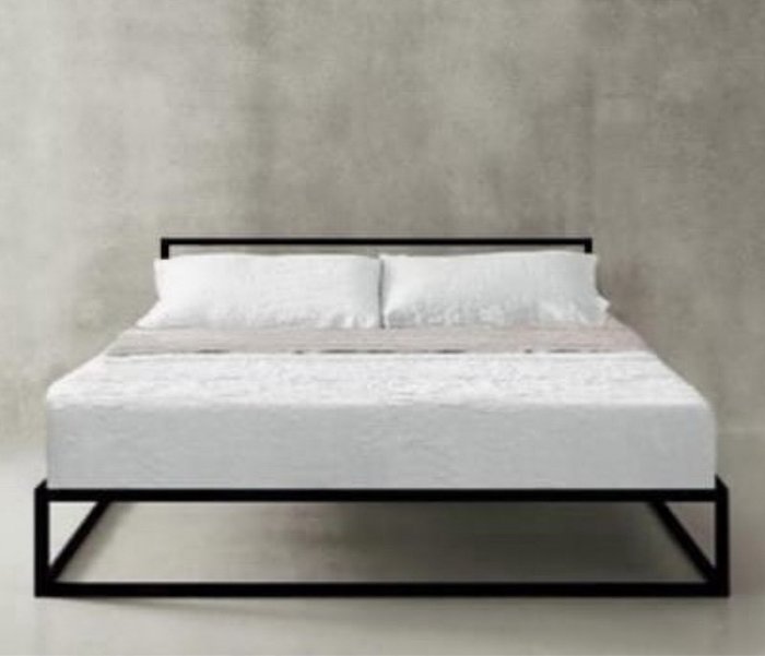 Кровать Бруклин 140х200 черного цвета - купить Кровати для спальни по цене 22990.0