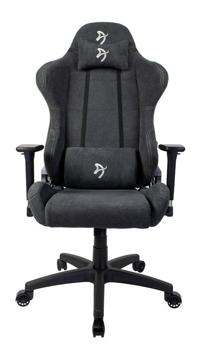Компьютерное кресло Arozzi Torretta Soft Fabric темно-серого цвета - купить Офисные кресла по цене 37990.0