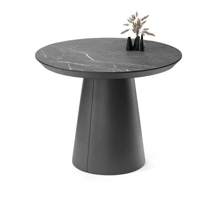 Обеденный стол раздвижной Каcтула ХL черного цвета - лучшие Обеденные столы в INMYROOM