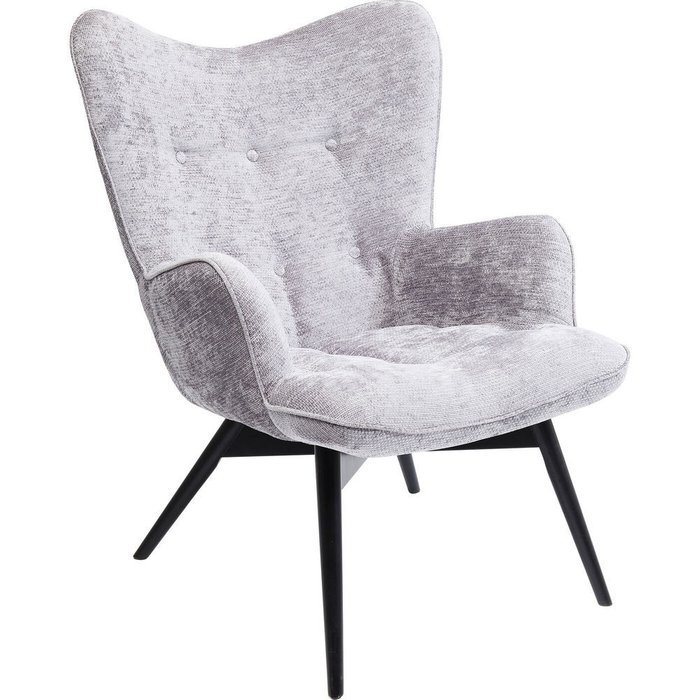 Кресло Vicky серого цвета - лучшие Интерьерные кресла в INMYROOM