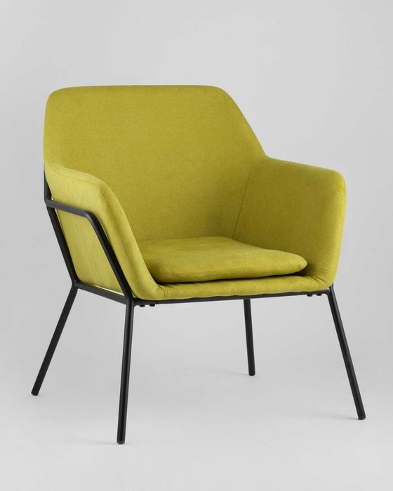 Кресло Шелфорд светло-зеленого цвета - купить Интерьерные кресла по цене 12790.0