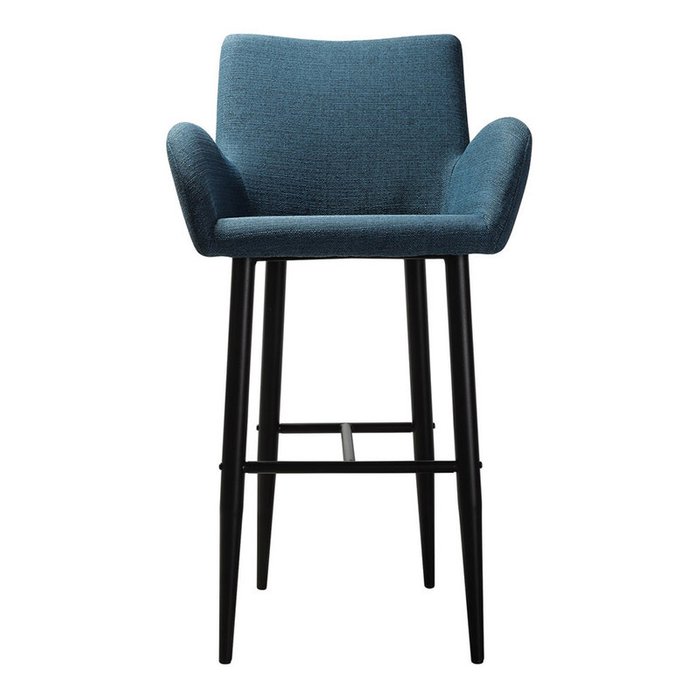 Барный стул Henrik Сканди Блю Арт синего цвета - купить Барные стулья по цене 12090.0