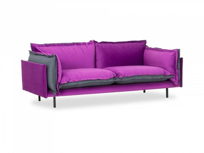 Диван Barcelona пурпурного цвета - купить Прямые диваны по цене 96930.0