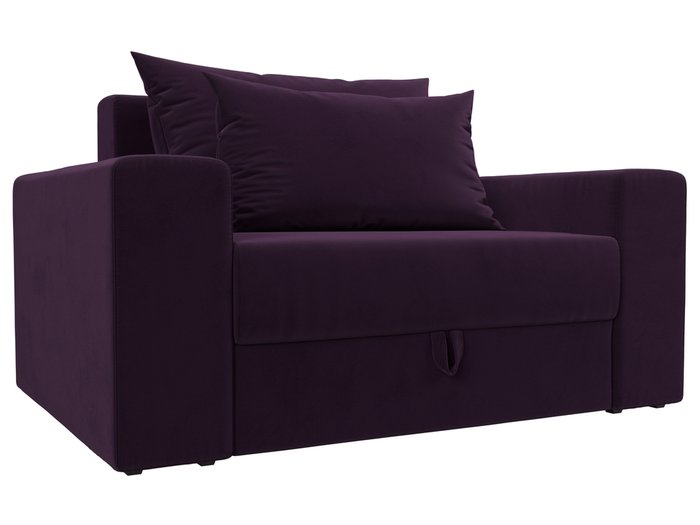 Кресло-кровать Мэдисон темно-фиолетового цвета