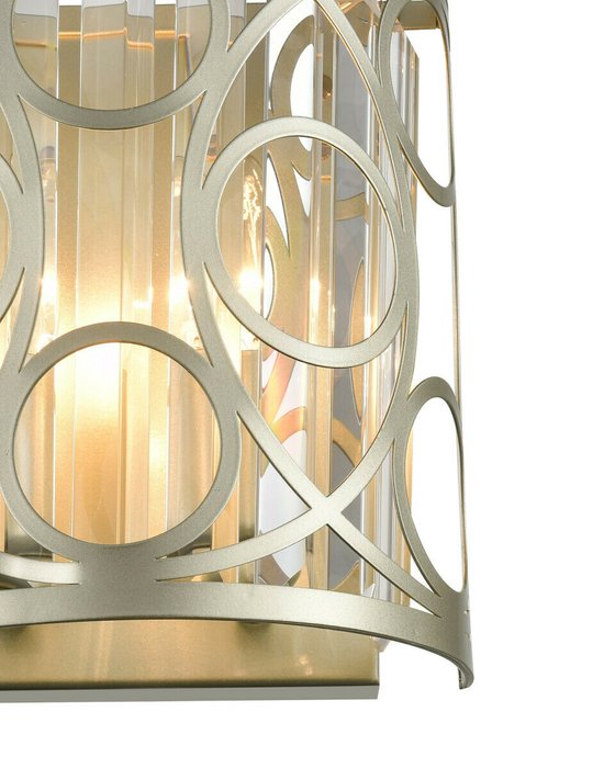 Настенный светильник Riccio цвета шампань - лучшие Бра и настенные светильники в INMYROOM