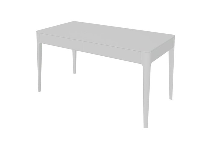 Стол письменный Type 70х140 белого цвета - лучшие Письменные столы в INMYROOM