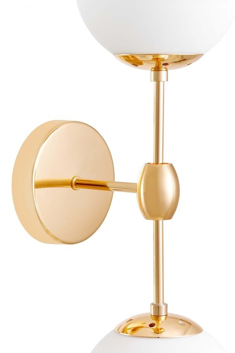 Бра Lumina Deco Zodiak LDW 6001-2 FGD+WT - купить Бра и настенные светильники по цене 8836.0