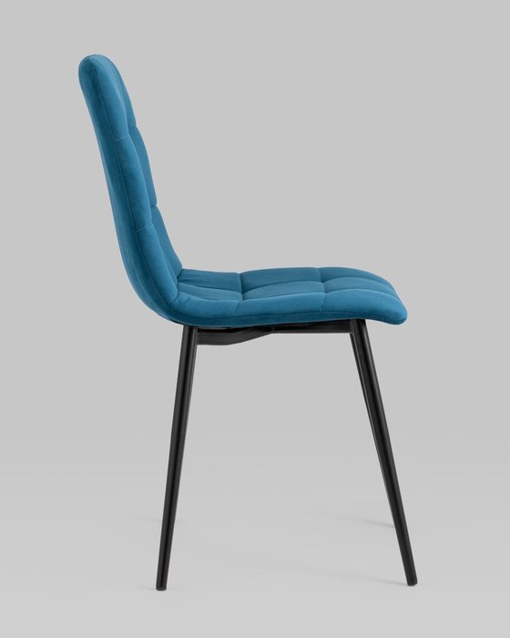 Стул Oliver пыльно-синего цвета - лучшие Обеденные стулья в INMYROOM