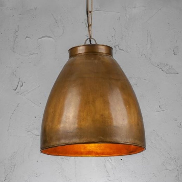 Светильник подвесной коричневого цвета  - купить Подвесные светильники по цене 8400.0