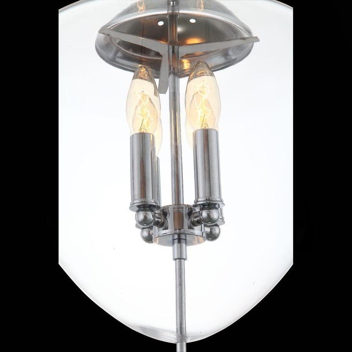 Подвесной светильник Delevaso из металла и стекла - лучшие Подвесные светильники в INMYROOM