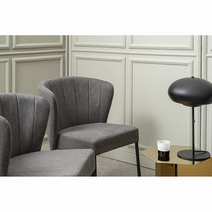 Стул Kristin серого цвета - купить Обеденные стулья по цене 12900.0