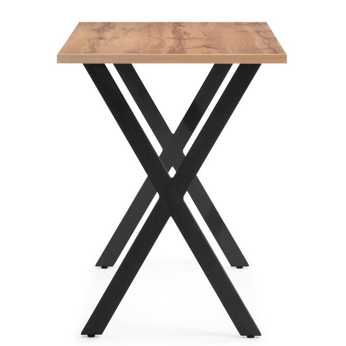 Обеденный стол Алеста Лофт со столешницей цвета дуб вотан - купить Обеденные столы по цене 4870.0