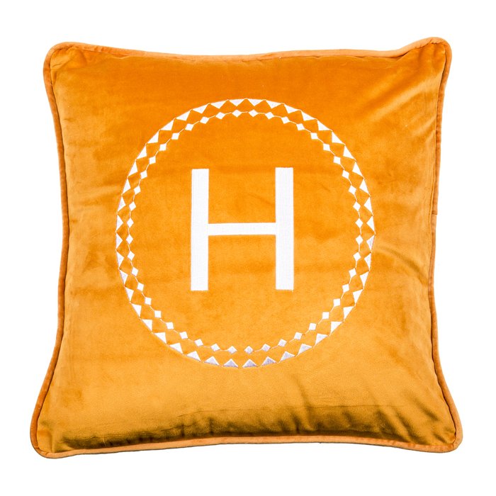 Декоративная подушка Hevy оранжевого цвета