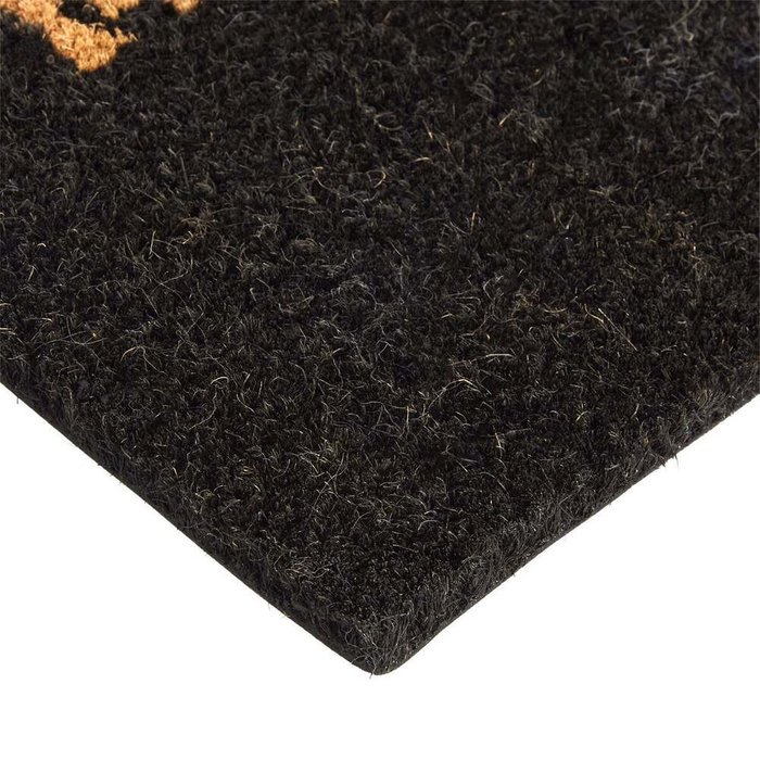 Коврик придверной Home Sweet Home Thiam 60х40 черного цвета - лучшие Придверные коврики в INMYROOM