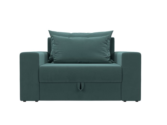 Кресло-кровать Мэдисон темно-бирюзового цвета - купить Интерьерные кресла по цене 25990.0