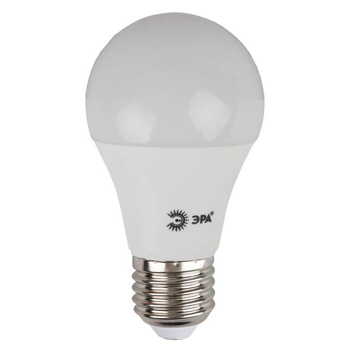 Лампа светодиодная E27 10W 2700K матовая белого цвета
